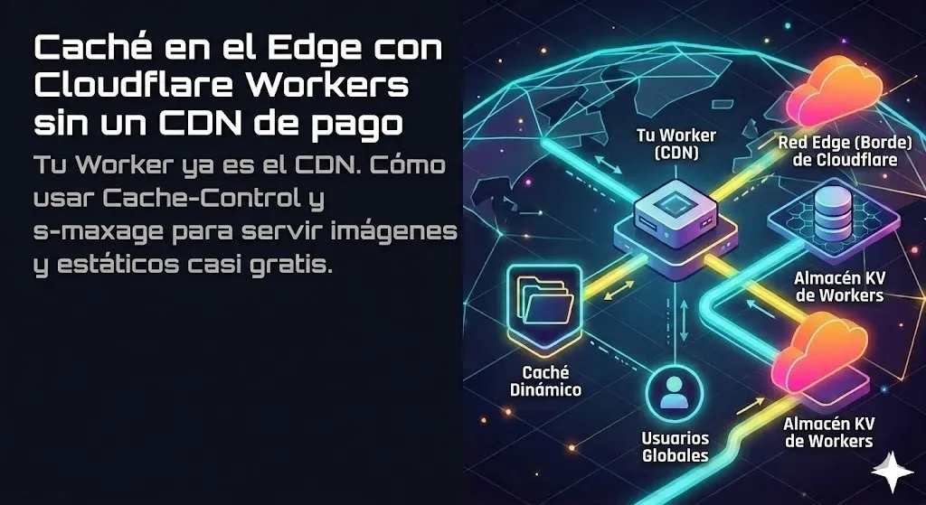 Caché en el Edge con Cloudflare Workers sin un CDN de pago