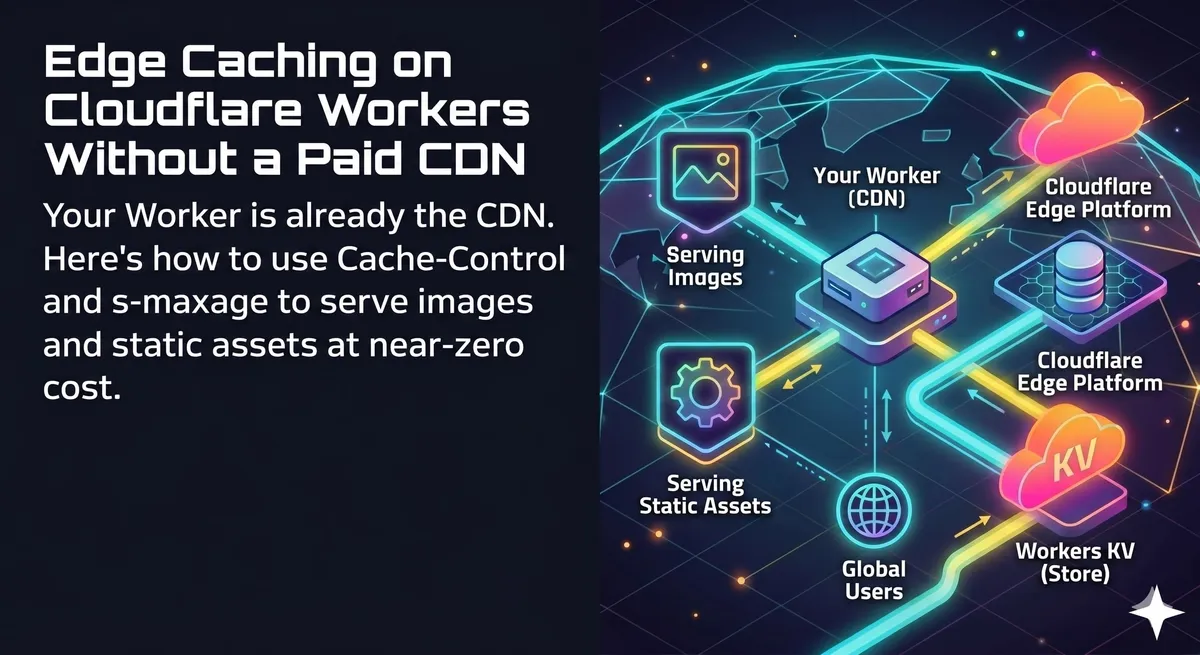 Edge Caching on Cloudflare Workers Without a Paid CDN