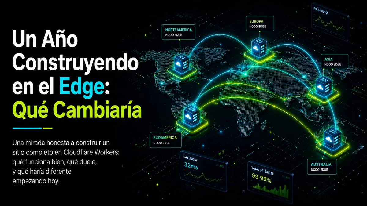 Un Año Construyendo en el Edge: Qué Cambiaría