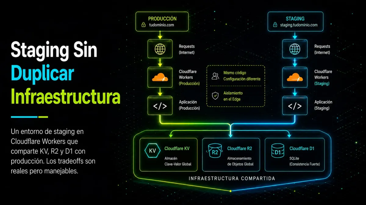 Staging Sin Duplicar Infraestructura